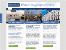 Tablet Screenshot of london-propertymanagement.com
